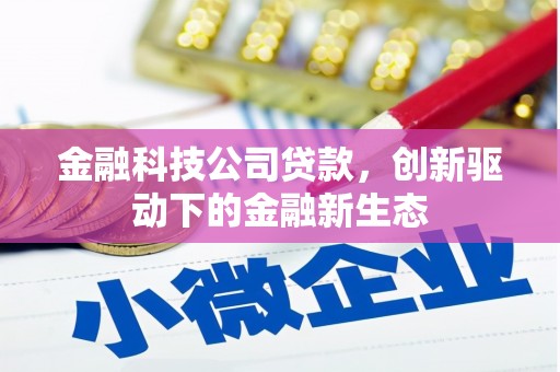 吉隆金融科技公司贷款，创新驱动下的金融新生态
