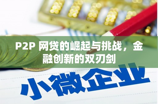 新营P2P 网贷的崛起与挑战，金融创新的双刃剑