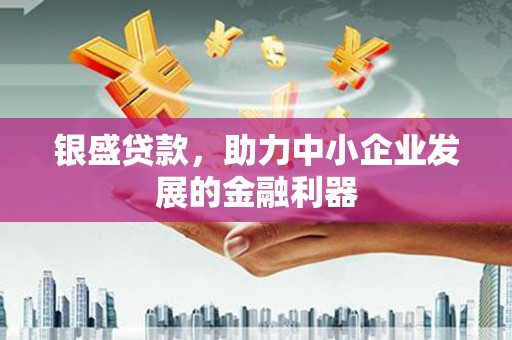 顺城银盛贷款，助力中小企业发展的金融利器