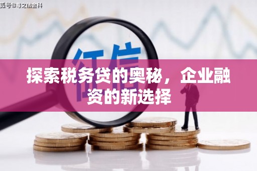 旺苍探索税务贷的奥秘，企业融资的新选择