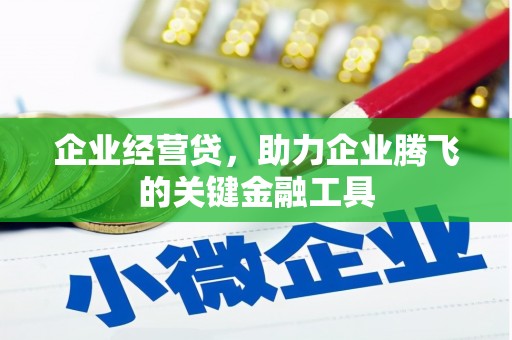 沈河企业经营贷，助力企业腾飞的关键金融工具