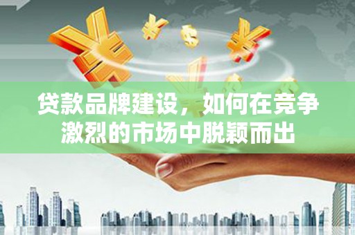 普格贷款品牌建设，如何在竞争激烈的市场中脱颖而出