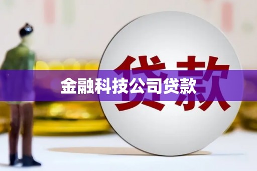 济宁金融科技公司贷款