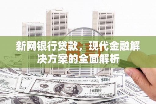 原阳新网银行贷款，现代金融解决方案的全面解析