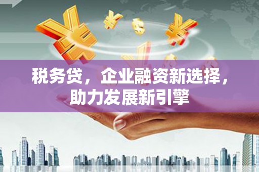 弥勒税务贷，企业融资新选择，助力发展新引擎