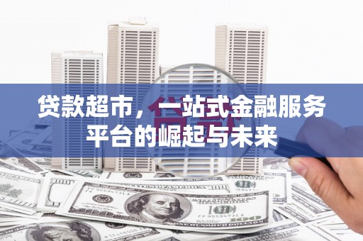中宁贷款超市，一站式金融服务平台的崛起与未来